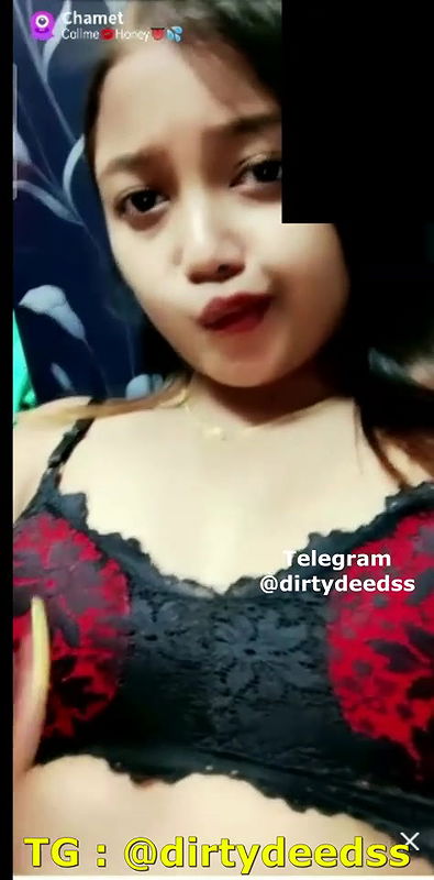 Call me honey cute chamet girl 121 with face strip nude