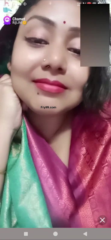 Rajni hot bengali bhabi Premium chamet 121 show huge shaggy boobs with face