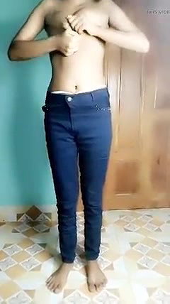 Bangladeshi Hot sexy slim girl stiping for you