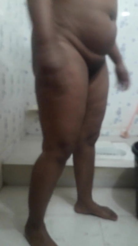 girl friend go wash room and show me everything