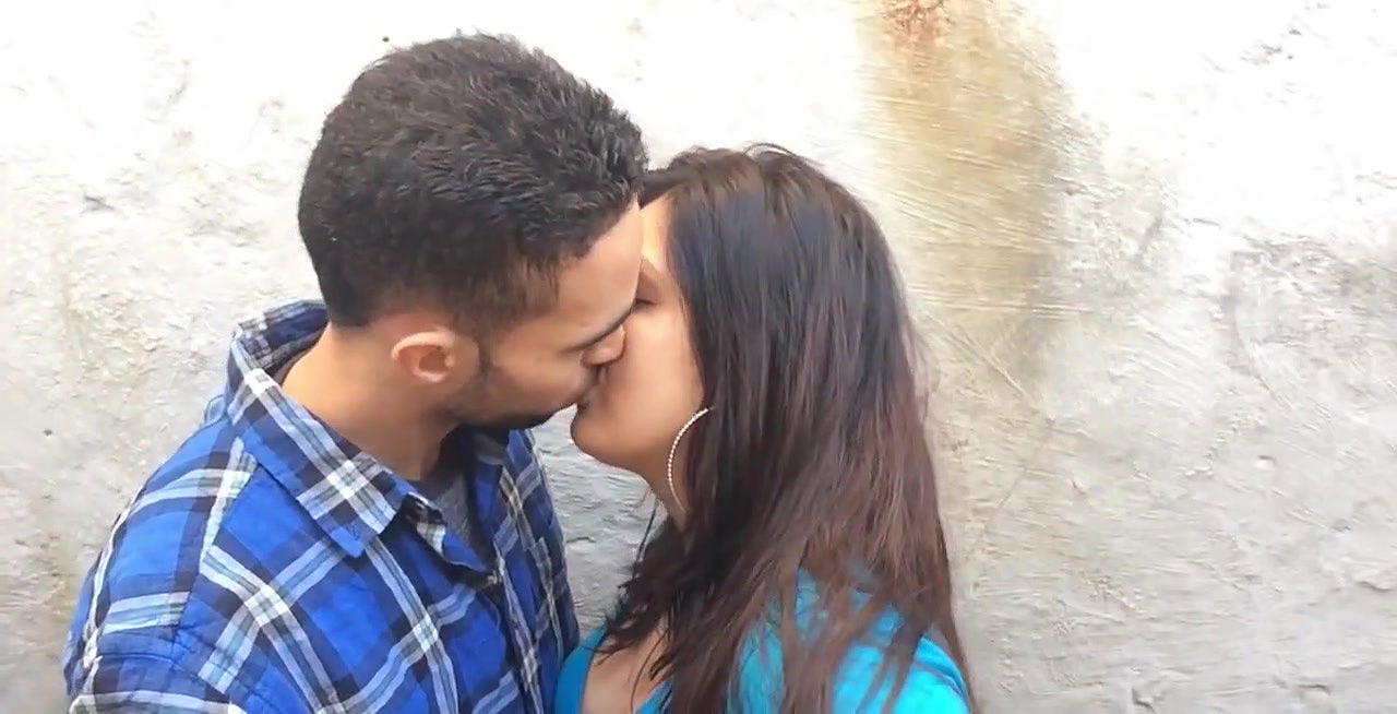 british indian couple hot french kiss