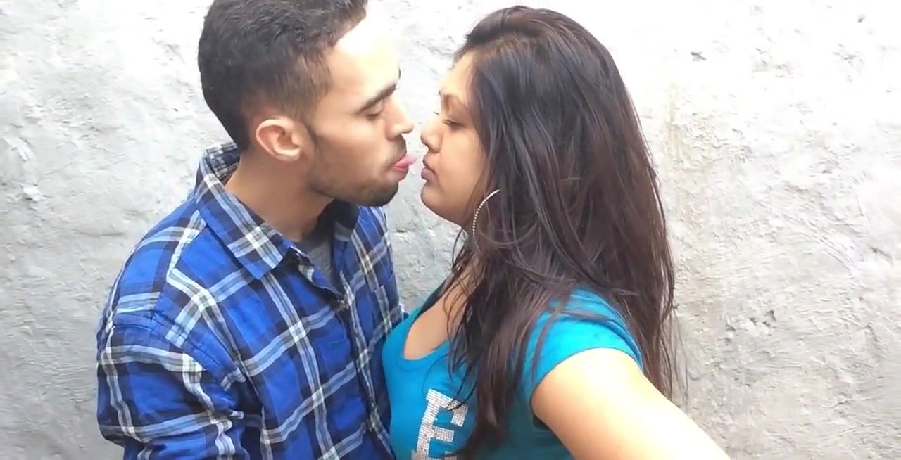 british indian couple hot french kiss