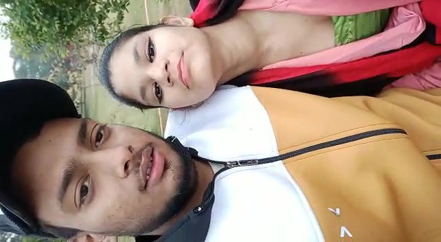 Desi couple fun outdoor