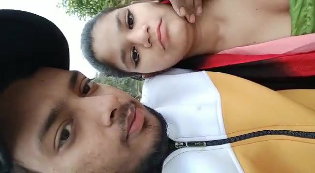 Desi couple fun outdoor