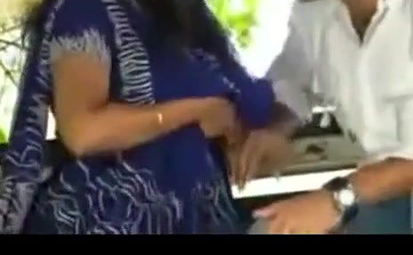 couple in public park