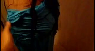 cute desi girl nice bathroom blowjob