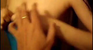 cute desi girl nice bathroom blowjob