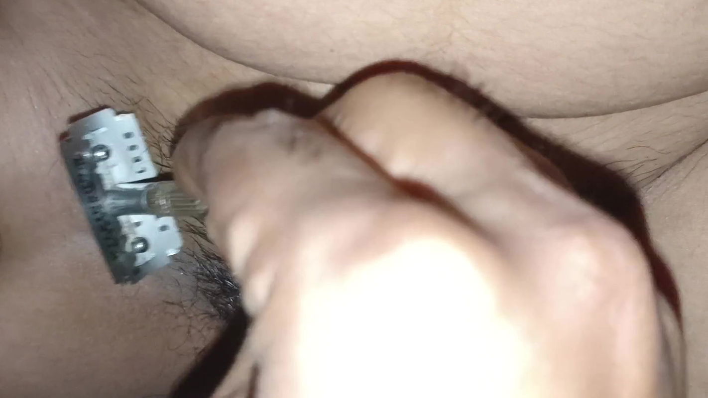 Shaving live Desi bhabhi hot