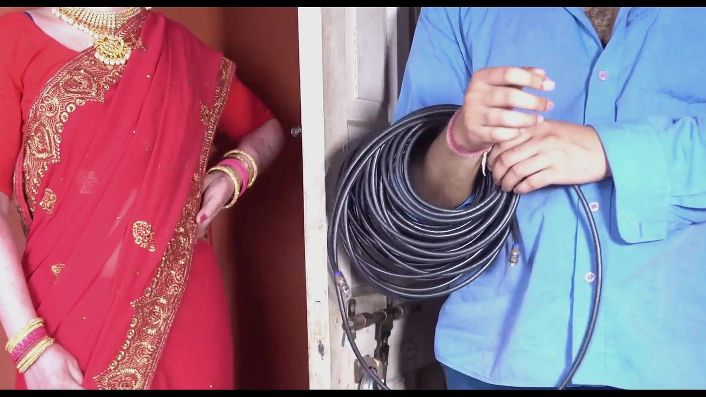 Sexy desi Rinky Bhabhi and local area boy fucking hard in room. Fucked and enjoy fully hindi audio