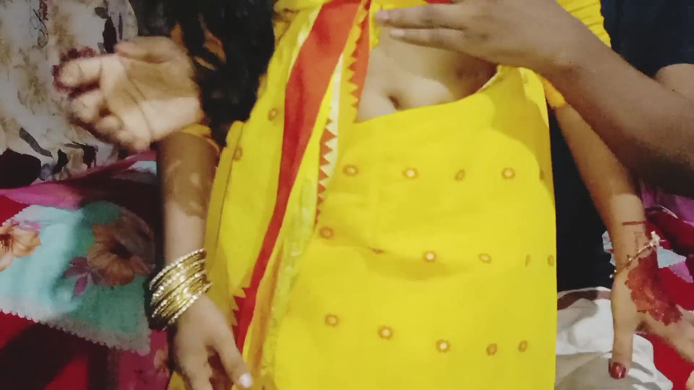 New Married Couple having romantic sex