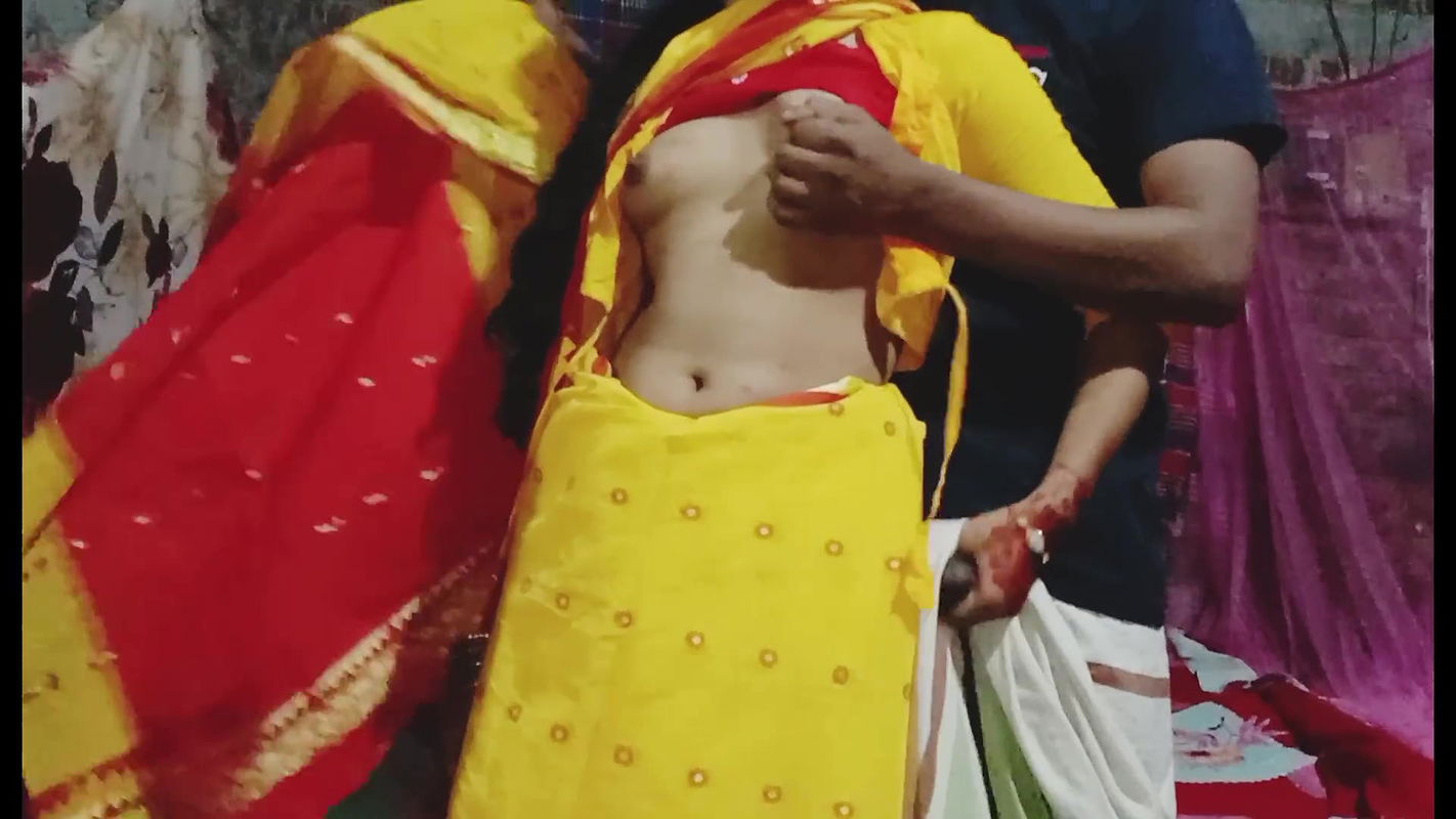 New Married Couple having romantic sex