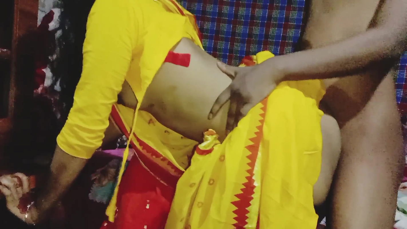 New Married Couple having romantic sex