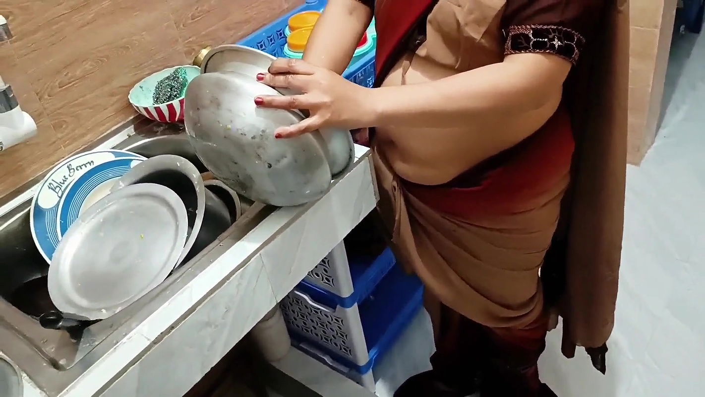 New Bhabhi Fucked in the Kitchen.clear Audio