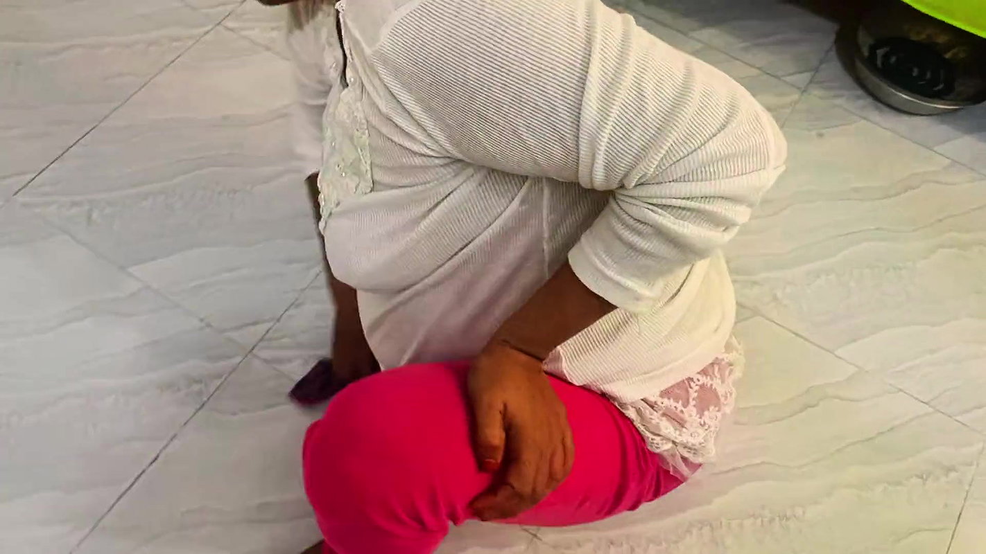 Landlady Fucked with Her House Servant