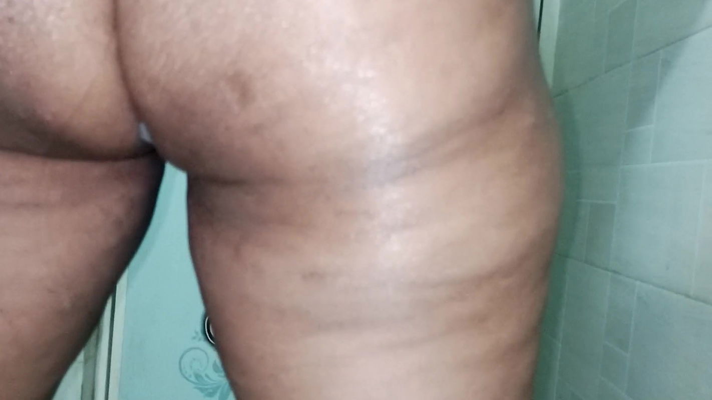 I took my wife into the bathroom and started fucking