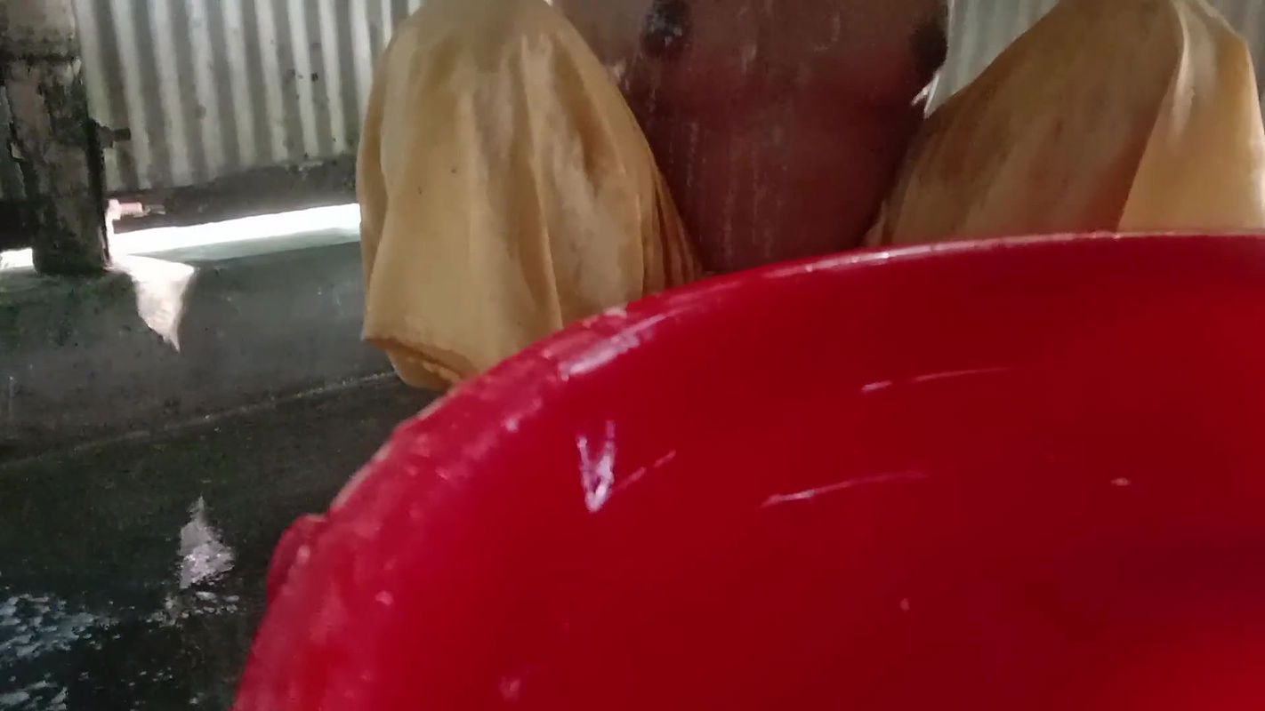 First Time Close-up Bathroom Shower College Girlfriend