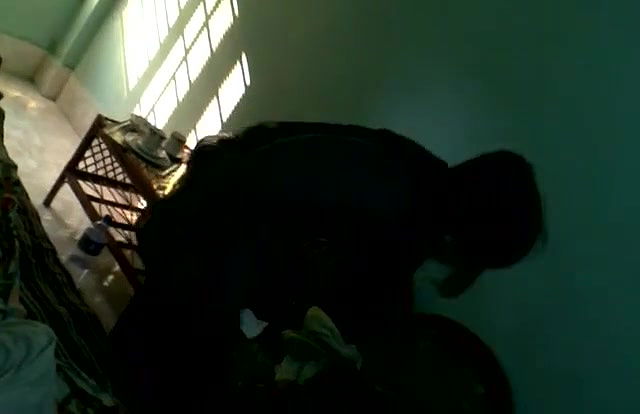 girl getting dressed afterhower