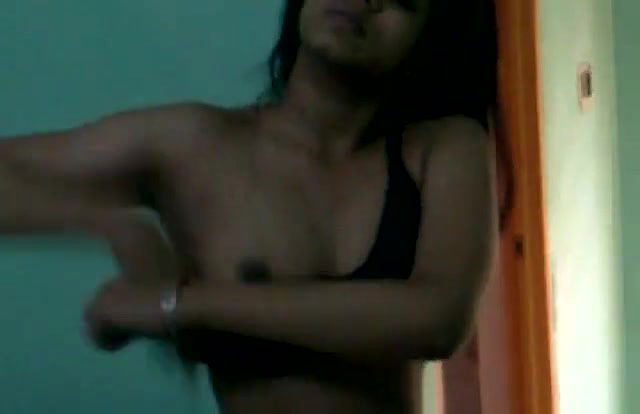 girl getting dressed afterhower