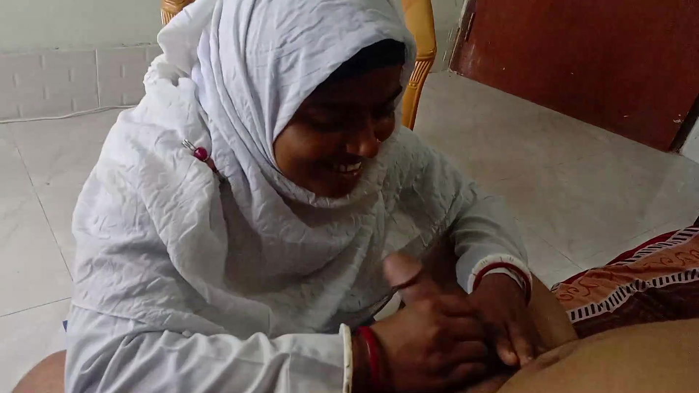 Bangladeshi Student With Her Teacher For Good mark