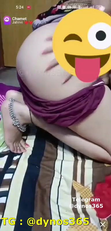 Jahnvi Bhabhi Private Chamet Boobs Show