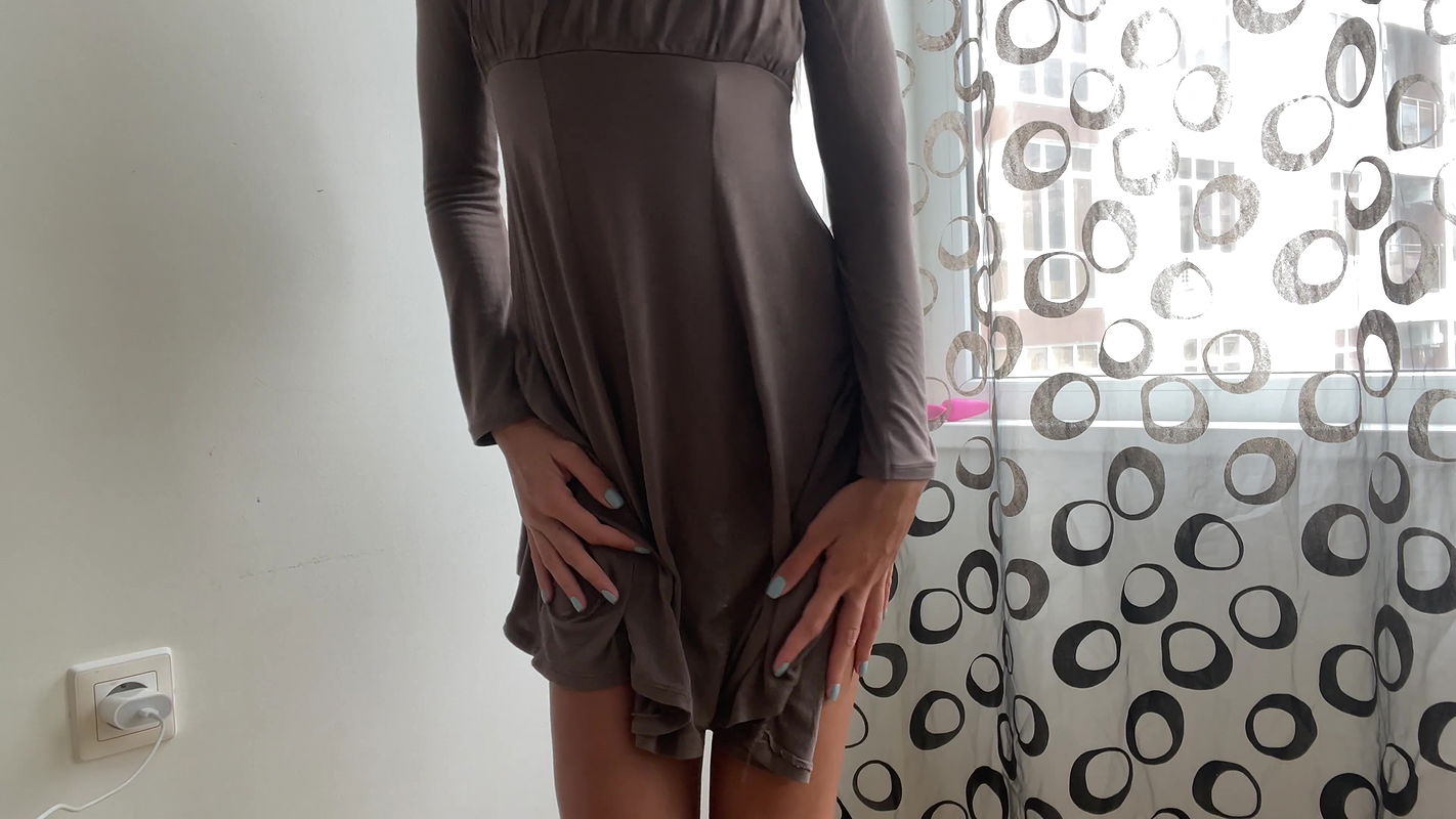 dancing and caressing all my pussy