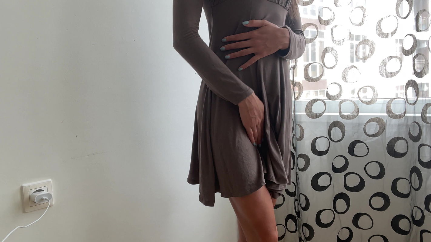 dancing and caressing all my pussy