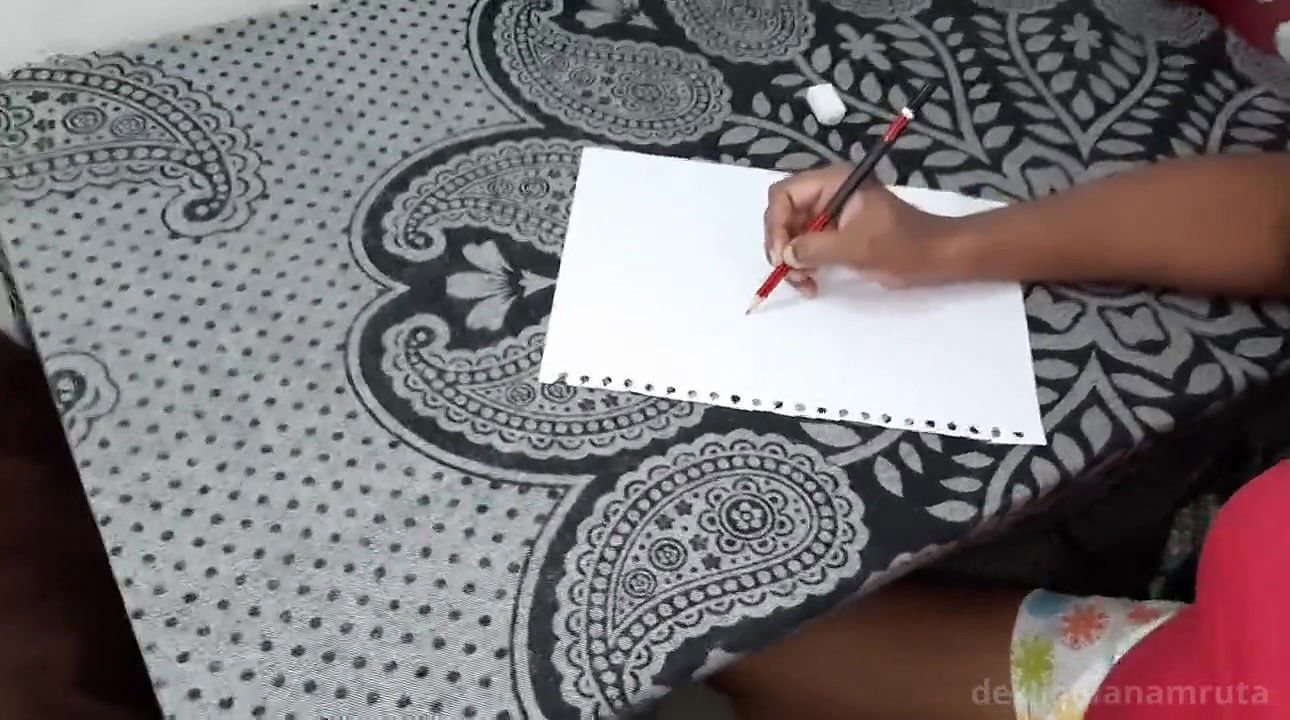 She gets Orgasm when painting herself nude With Pussy & Boob RubbingDesi Bhabhi Indian!!