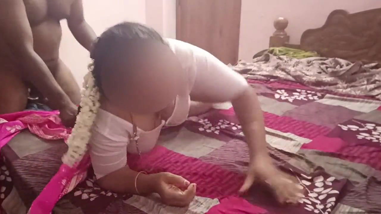 Sexy cheating south indian Aunty in wet blouse and peticoat rough doggy style sex