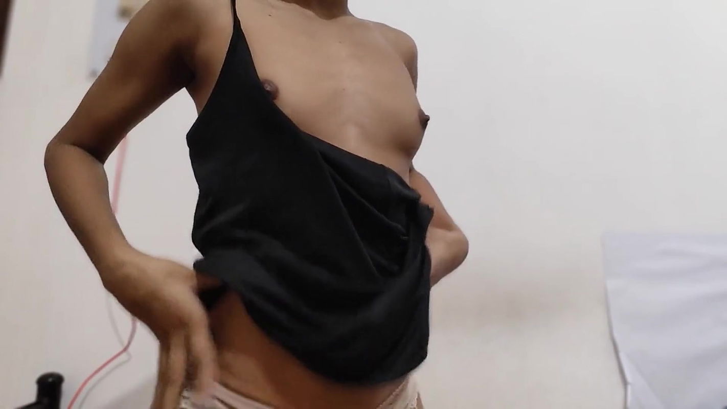 18 Years Old Indian Step Sister Alone And Feeling Soo Horny Then Step Brother Taking Care Of Her