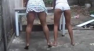 indian booties dacing in open