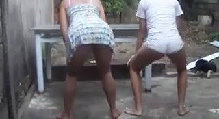 indian booties dacing in open