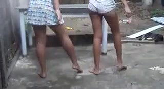 indian booties dacing in open