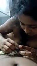 Desi Cousin sis playing with His Dick n covering jasmine Flower