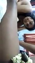 Desi Cousin sis playing with His Dick n covering jasmine Flower