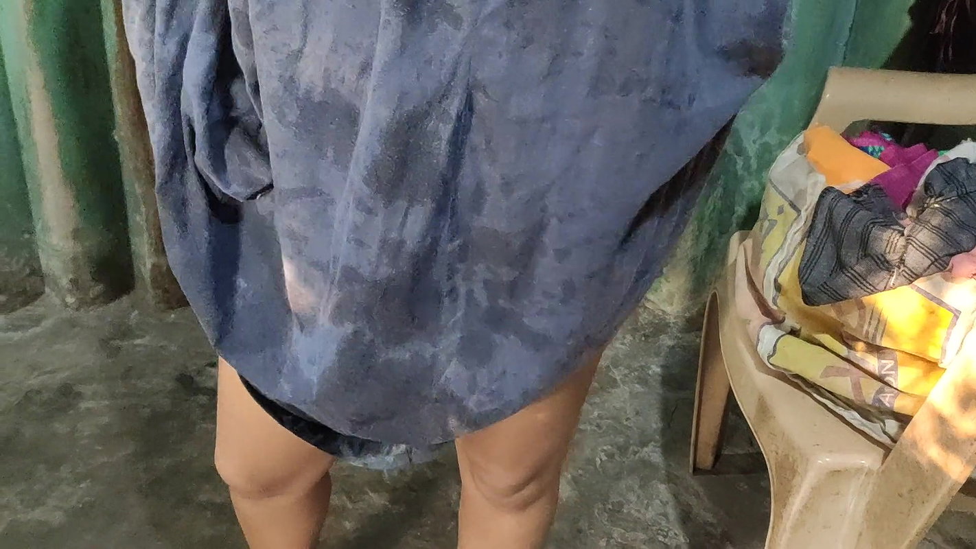 Anita yadav wearing panty in the house