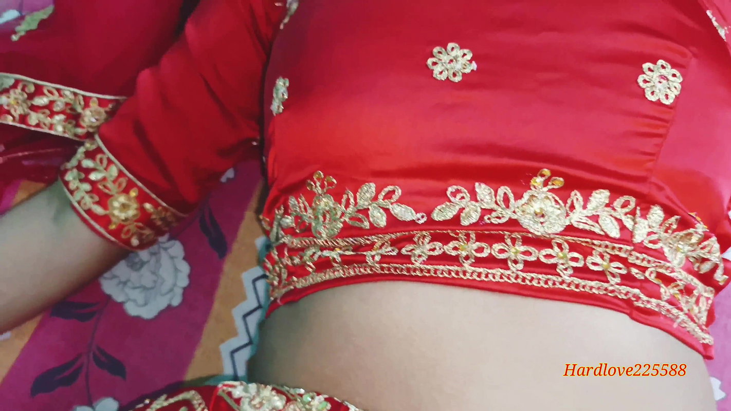 Arrange Marriage Suhagrat Indian Village Culture Frist Night Homemade Newly Married Couple