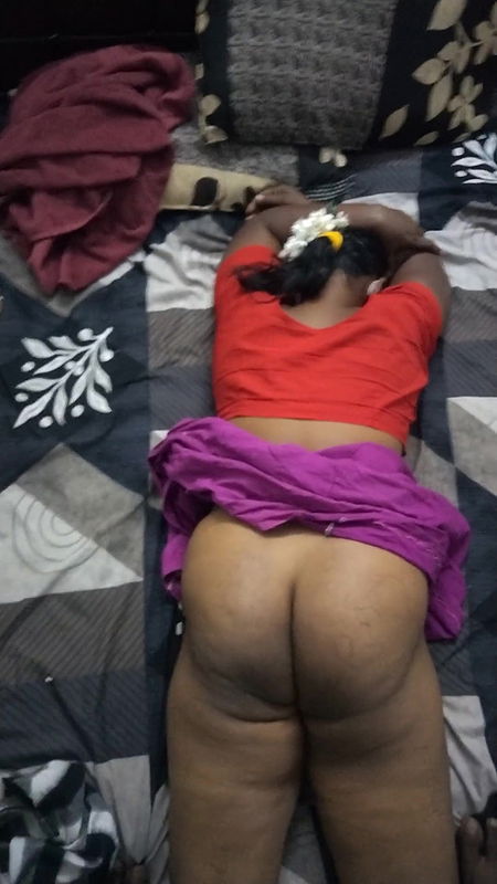 Back foot massage by step son Hardcore tamil Amma