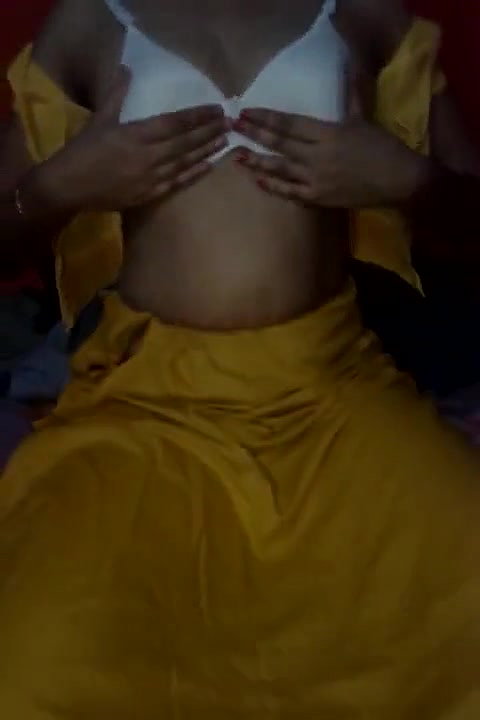 Desi Cute Bhabhi sweetha Showing for devr at night