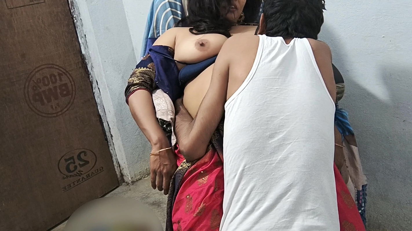 Beautiful indian bhabhi fucked on office chair by neighbour