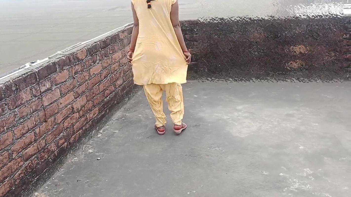 Beautiful wife and old man