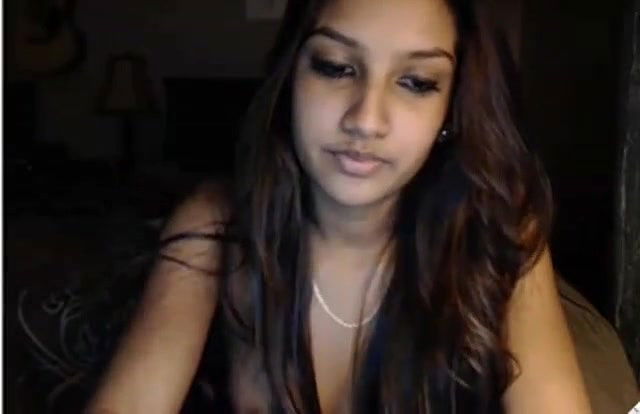 indian teen performing on live cam