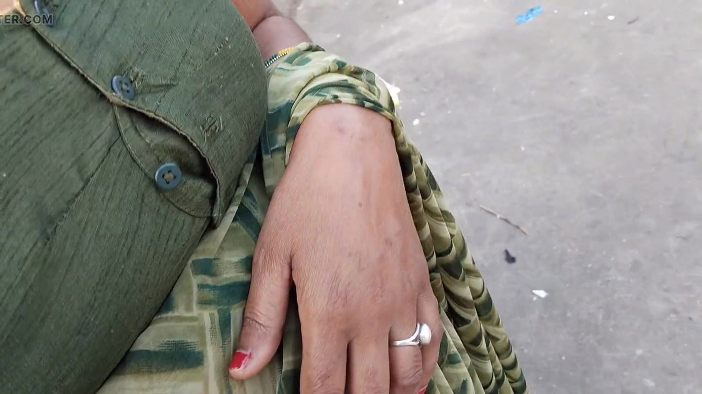 Bhabhi was taking off her clothes on the roof, I took her inside the house, made her a mare and fucked her