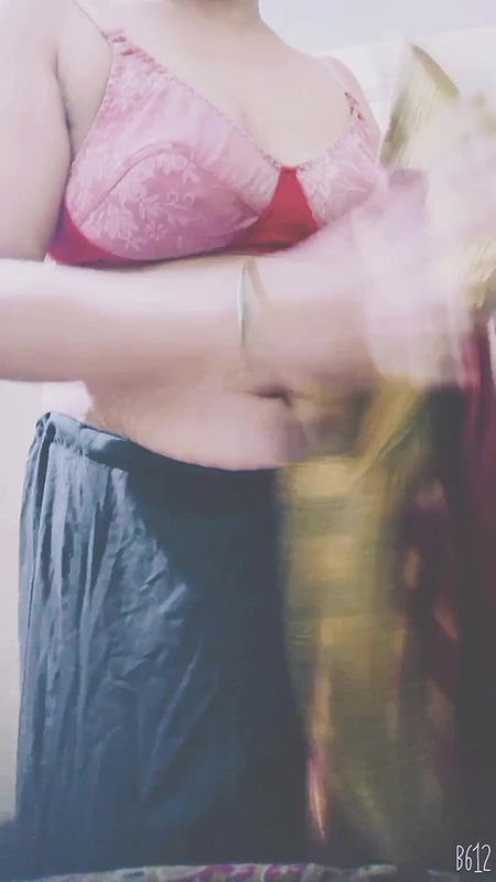 Bhabi Sangeeta bide is wearing saree gifted by her elder bro