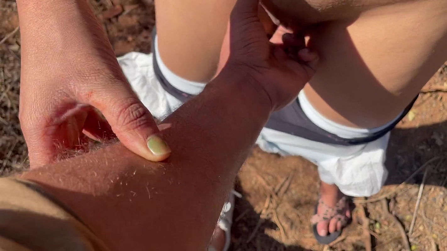 BIG ASS INDIAN GF FUCKED OUTDOOR IN INDIAN JUNGLE , JUNGLE ME MANGAL