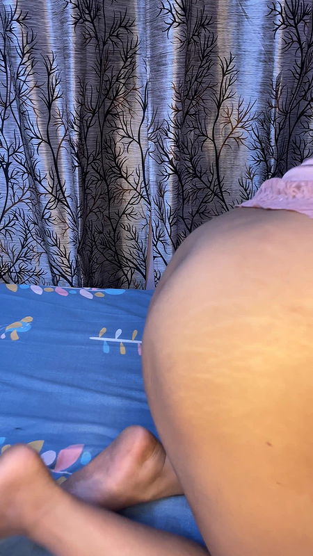 Big Boobs pressing with fucking my Pussy