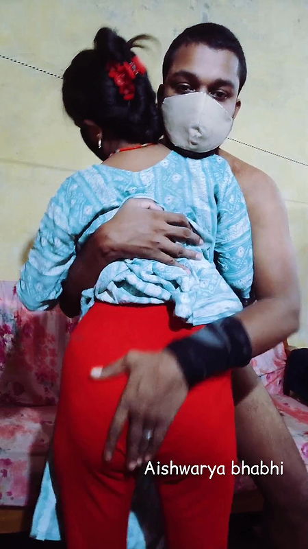 Big Tits Indian MILF wife gets Fucked by the ex boyfriend behind her Husband