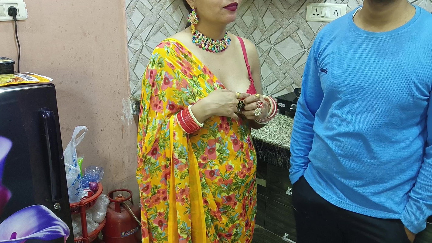 Blackmailing and fucking my ex gf who is now my sister-in-law’s all got down and thought of hitting her cool ass in the kitchen