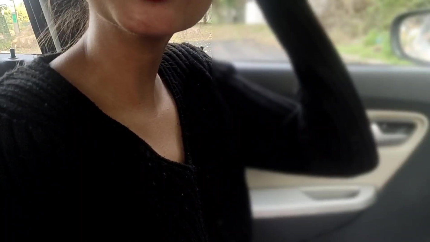 Blackmailing and fucking my gf outdoor risky public sex with ex bf Hot sexy ex girlfriend ki chudai in lockdown in Car