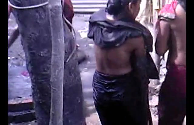 juicy young village girl outdoorhower boobs exposed