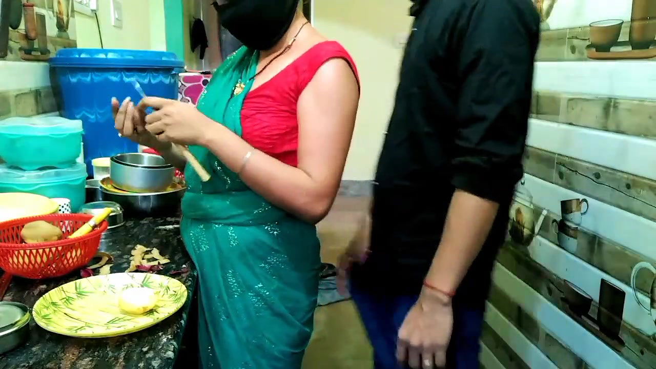 Brother-in-law leaves Indian sister-in-law in kitchen with love